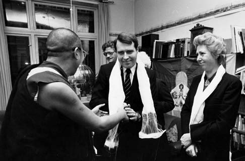 Beim Abschied,
 Dalai Lama,
 Peter Hannes Lehmann,
 ich und Barbara