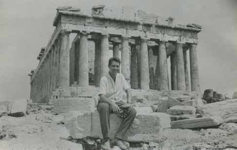 Athen vor dem Parthenon 1961