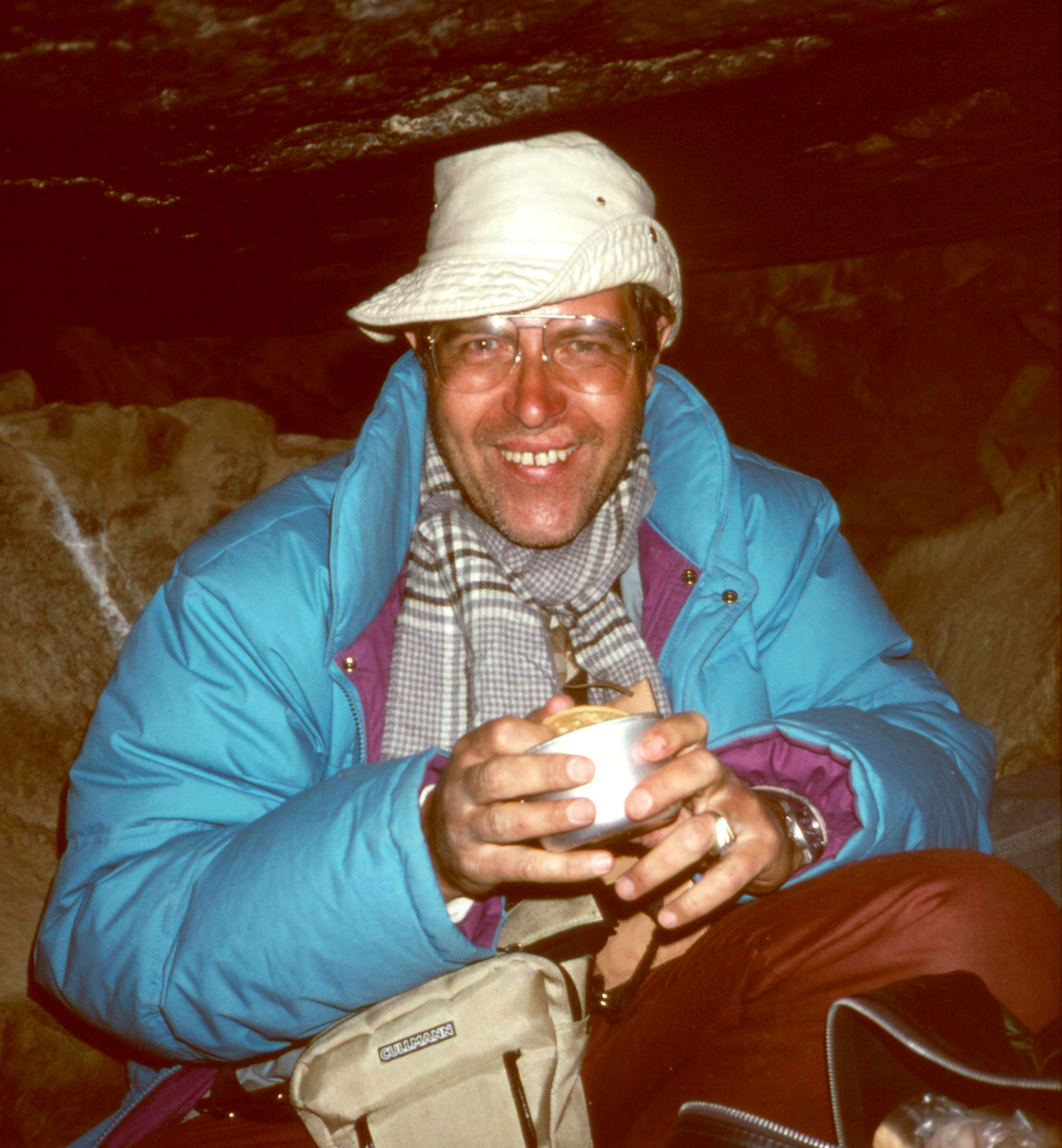 In einer Höhle am Kailash 1987